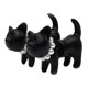 thumbnail image 2 of Cat Shaped Pearl Earrings For Women, 2 of 2