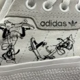 thumbnail image 1 of Ad-id-as 3MC x Disney Sport Low White Canvas Mens Sz 9.5 Shoes FW6240 NO BOX, 1 of 6