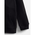 thumbnail image 3 of Wonder Nation Toddler Boys' Zip Front Fleece Hoodie, Sizes 0M-5T, 3 of 3