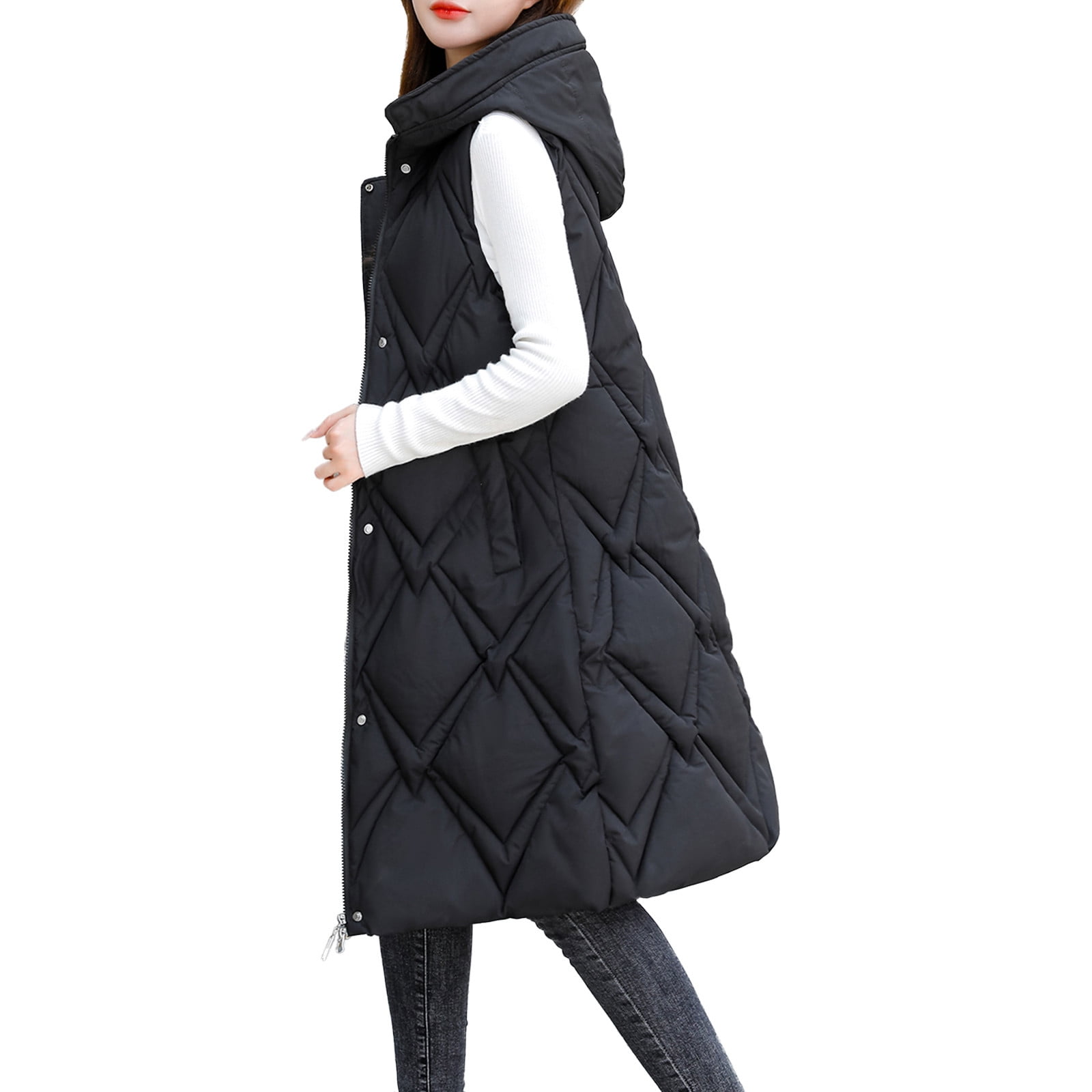 Womens Sleeveless Duster