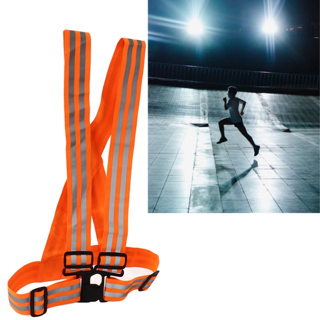 Chaleco reflectante para correr Luz elástica de alta visibilidad ANGGREK Otros