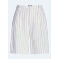 thumbnail image 5 of Scoop Women’s Pleated Bermuda Shorts, 9'' Inseam, Sizes 0-26W, 5 of 5