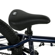 Huffy 20” Symbol BMX Freestyle Bike, Fits Riders 44”, Navy, Kids/Teen, Unisex