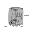 thumbnail image 2 of Covermates Keepsakes - Coffee Maker Cover - Dust Protection - Stain Resistant - Washable - Appliance Cover, Slate, 2 of 5