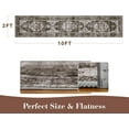 thumbnail image 2 of -Runner Rug X Rugs for Living Room- Machine Washable Rug-Soft Living Room Rug-Vintage Non Slip Carpet-Rugs for Bedrooms Dining Office, 2 of 7