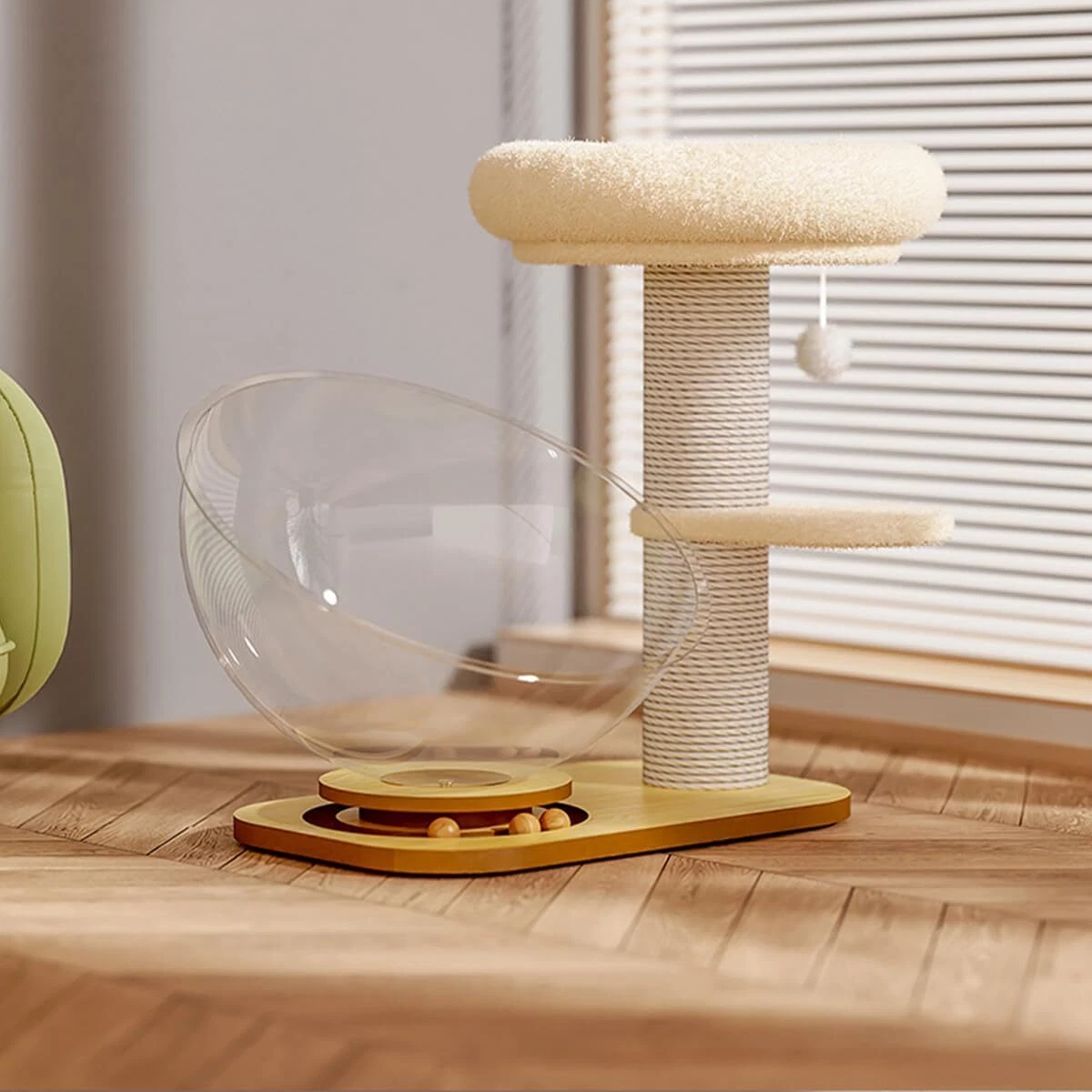 Colourtree Cat Sisal Scratching Cat Climbing Frame cat Bed Integrated Household Small Non-occupying cat Frame cat Scratching Post cat Turntable