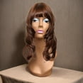 thumbnail image 6 of Female Head Mannequin Hat Display Rack Long Neck Smooth 19inch with Makeup Stable Base Manikin Display Stand for s Making Glasses Style D, 6 of 8