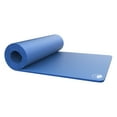 thumbnail image 1 of Wakeman - Colchoneta de espuma para dormir, ligera, de 0,5 pulgadas de grosor, impermeable, con asa de transporte para cunas, tiendas de campaña, senderismo y fiestas de pijamas (azul), 1 of 5
