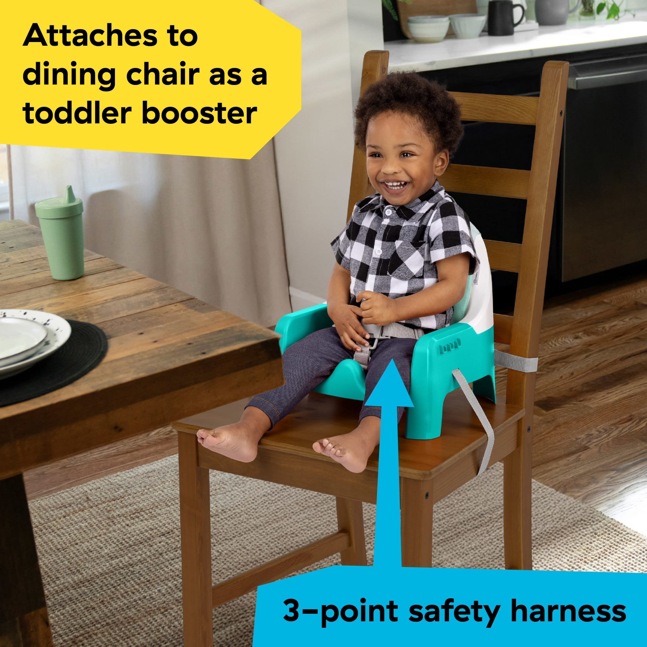 Baby Einstein Farm Explorers Snack & Steer 2 in 1 Feeding Seat, Ages 6-36 months