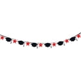 thumbnail image 2 of 1Set Graduation Party Banner Party Balloon Birthday Balloon For Anniversary Celebration Red, 2 of 5