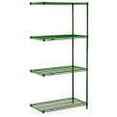 thumbnail image 4 of Global Industrial B2255732 Nexel Green Epoxy Wire Shelving Add-On, 60 x 21 x 63 in., 4 of 4