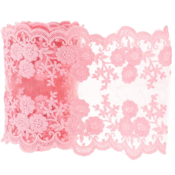 HLONK 1 Roll of Clothing Lace Trim DIY Sewing Lace Ribbon DIY Lace Trim Decorative Garment Lace Trim Decor