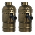thumbnail image 1 of 2pcs Light Socket Replacement Lamp Holder Light Socket Vintage Light Socket Socket Light Fixture Replacement Lamp Socket Lamp Socket Part, 1 of 5