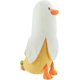 thumbnail image 1 of Juguete de peluche de pato con forma de plátano CHAO 19.7 pulgadas blanco, 1 of 5