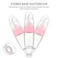 thumbnail image 2 of Feeding spoon with bottle,Use Soft With Bottle Silicone Bottle Spoon Bottle Comes With Use Silicone Spoon Feeder And Versatile And Spoon Use Soft Spoon Bottle Buzhi Baby Spoon Bottle Use, 2 of 7