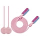 thumbnail image 1 of Comba para saltar, comba cómoda con mango de espuma para niños adultos, comba sin cuerda + cuerda de PVC/algodón, 1 of 5