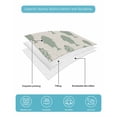 thumbnail image 5 of Quilts Twin Size Bedding Set, Abstract Art Fish Green Lightweight Quilted Comforter, Coastal Ocean Summer Marine Life Soft Reversible Bedspread Coverlet with Pillow Covers for All Season, 68" x 86", 5 of 7