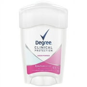 Degree Clinical Protection Antiperspirant And Deodorant Solid For Women, Sheer Powder, 1.7 Oz, 2 Pack