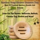 thumbnail image 2 of Bamboo Soap Dish & Tray with Drainage, Eco-Friendly Shower Steamer Holder, Durable Design, 1 Count by LatherGreen, 2 of 9