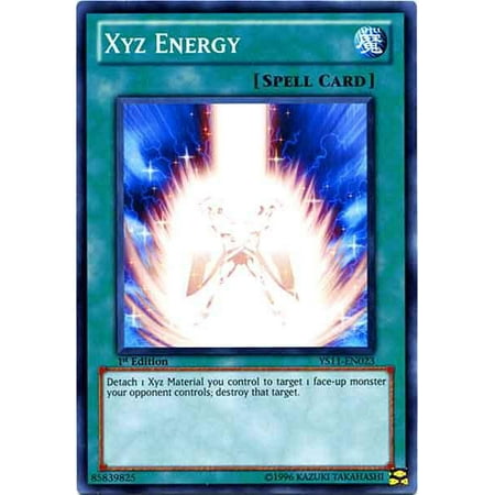 YuGiOh Dawn of the Xyz Xyz Energy YS11-EN023