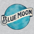 thumbnail image 2 of Tee Luv Men's Faded Blue Moon Beer Logo Hoodie (S), 2 of 3