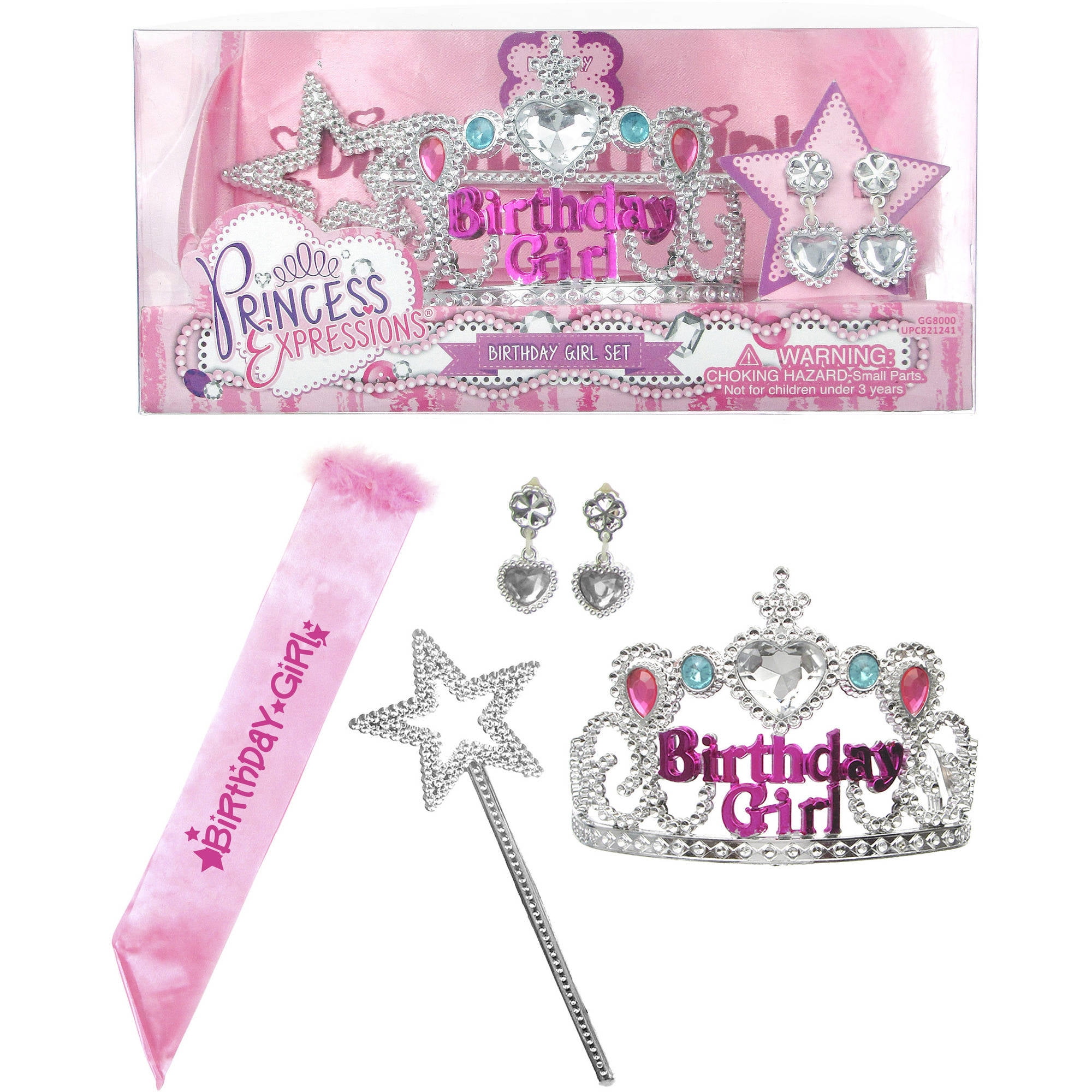 Pink Birthday Girl Party Wear Set - Walmart.com
