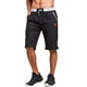 thumbnail image 3 of Pantalones cortos para hombre, pantalones cortos de vestir para hombre, pantalones cortos casuales de corte clásico con cordón, pantalones cortos de playa de verano con cintura elástica y, 3 of 5
