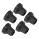 thumbnail image 1 of Puntas de Muleta, 5 Piezas Puntas de Muleta Goma Gruesa Bastón de un Solo ángulo Bastón de Pie Bastón Muleta Almohadilla de Pie Muletas Accesorios Puntas de Muleta de Repuesto de 16 Mmnegro) Khall 1.41121E+12, 1 of 6