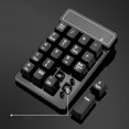 thumbnail image 4 of Pavé Numérique Sans Fil USB Mini 2,4 GHz 19 Touches Pavé Numérique Récepteur Pavé Numérique pour Windows XP/7/8 Ordinateur Portable PC Ordinateur Sans Fil, 4 of 6