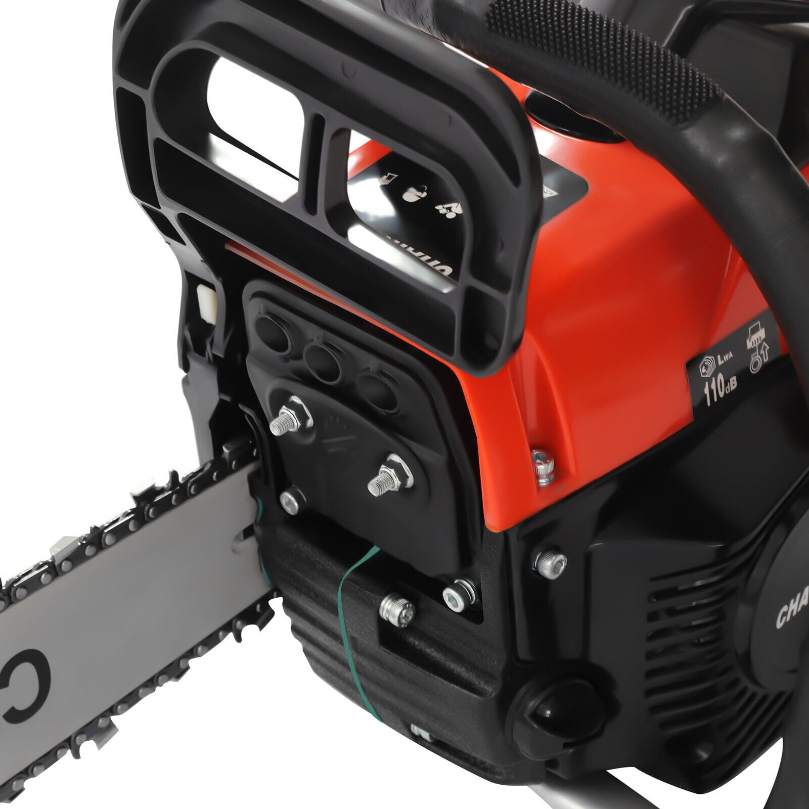 DENEST 68CC 18" Gasoline Chainsaw Powered Wood Cutting Gas Powered Chain Saw Engine 2-Stroke