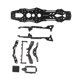 thumbnail image 2 of Conjunto de chasis de coche RC de fibra de carbono y aluminio, accesorios de actualización de coche RC para reemplazo 3RACING D5S Lite 1/10, 2 of 8