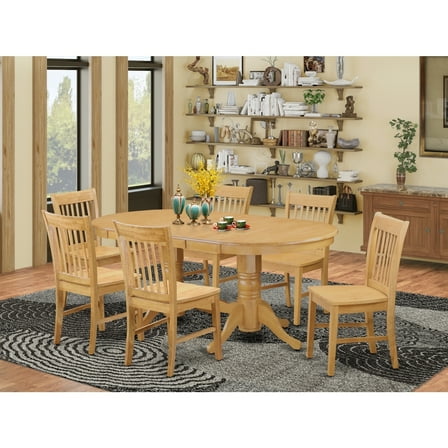 Kitchen Table Set 9 Piece Dinette Chairs Modern Dining Room Furniture Set