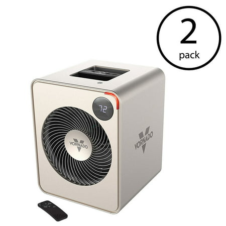 Vornado Whole Room Vortex Circulation Auto Climate Metal Space Heater (2 (Best Small Room Heater)