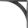thumbnail image 4 of Ekena Millwork 2"W x 10"D x 10"H Legacy Steel Bracket, Hammered Silver, 4 of 13