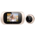 thumbnail image 1 of 2.8in TFT LCD, Visión Nocturna Por Infrarrojos Almacenamiento Cíclico Puerta Mirilla Cámara Visor De Puerta Visual Para Apartamento Cámara Timbre Ding Dong Control De Acceso Inteligente, 1 of 7