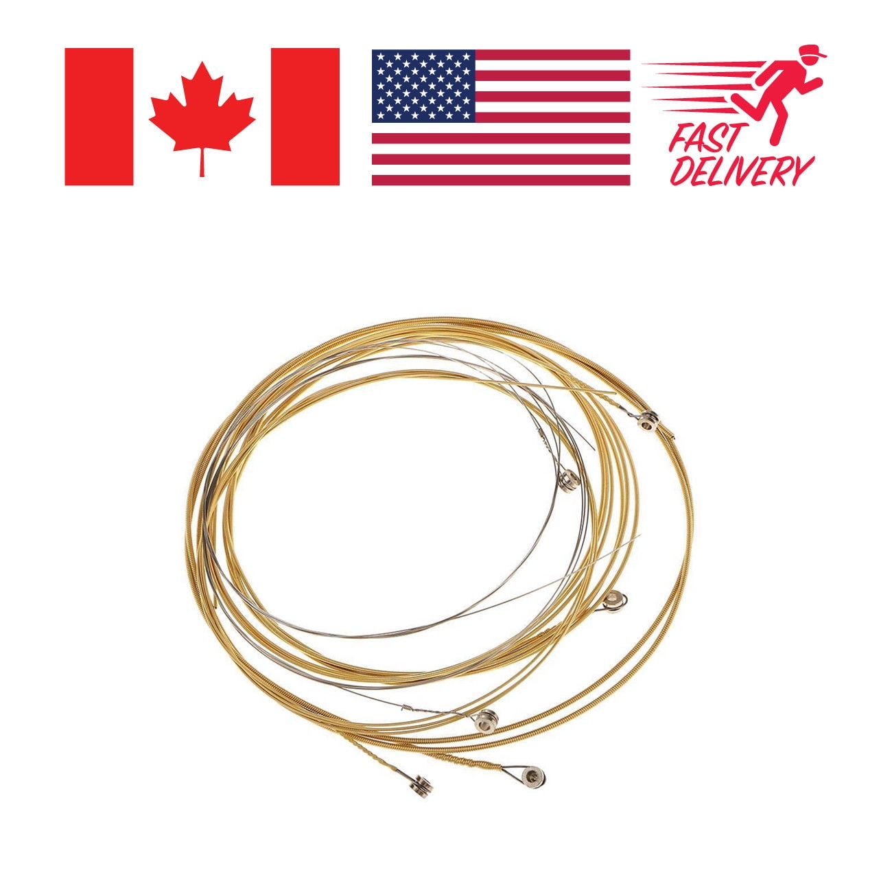 Set of Acoustic Guitar String EBAGDE Set for Guitar Strings