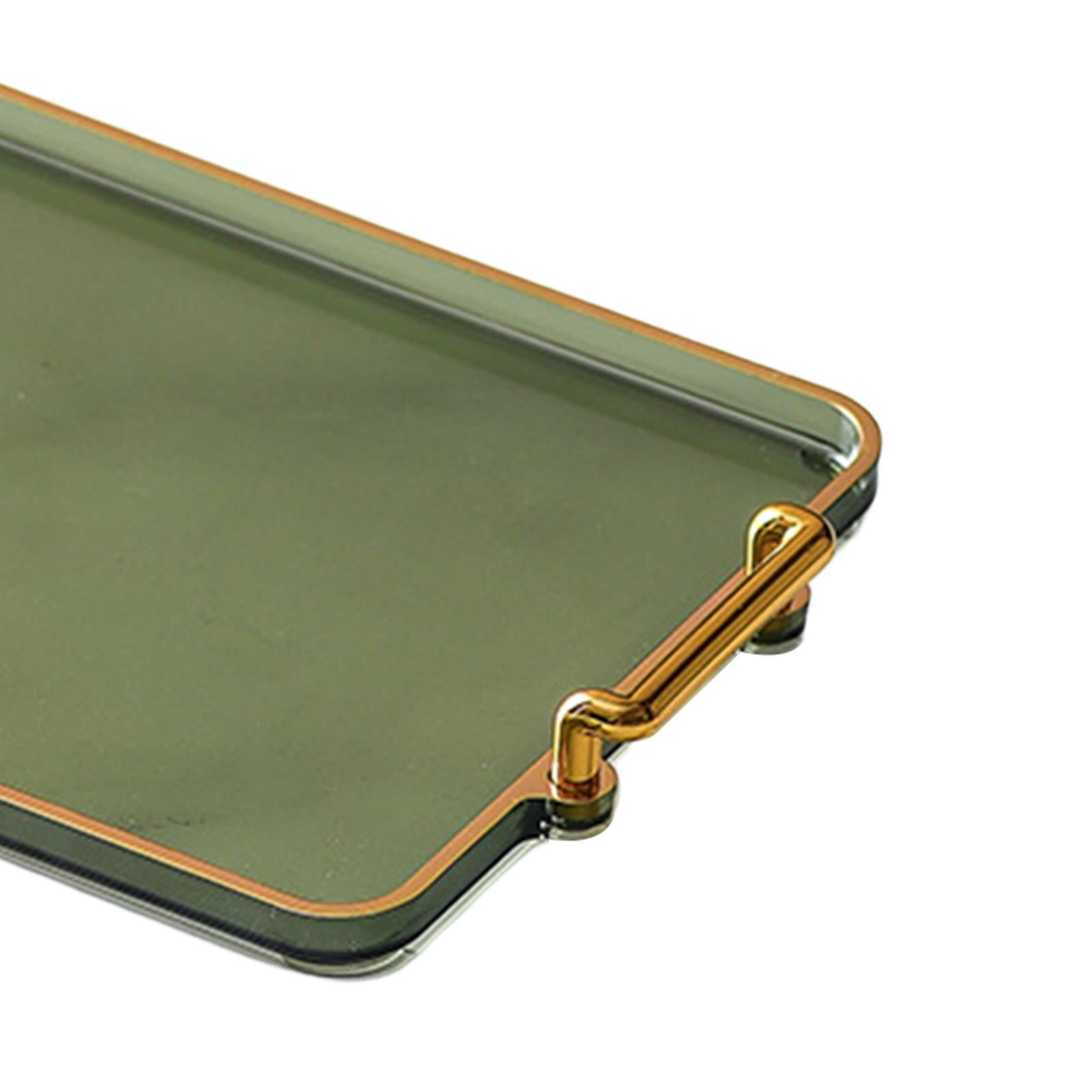 Nordic Style Home Serving Tray Countertop Organizer Multiuse Rectangular