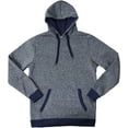 thumbnail image 3 of Ma Croix Men's Lightweight Marled Brushed Fleece Pullover Hoodie, 3 of 5