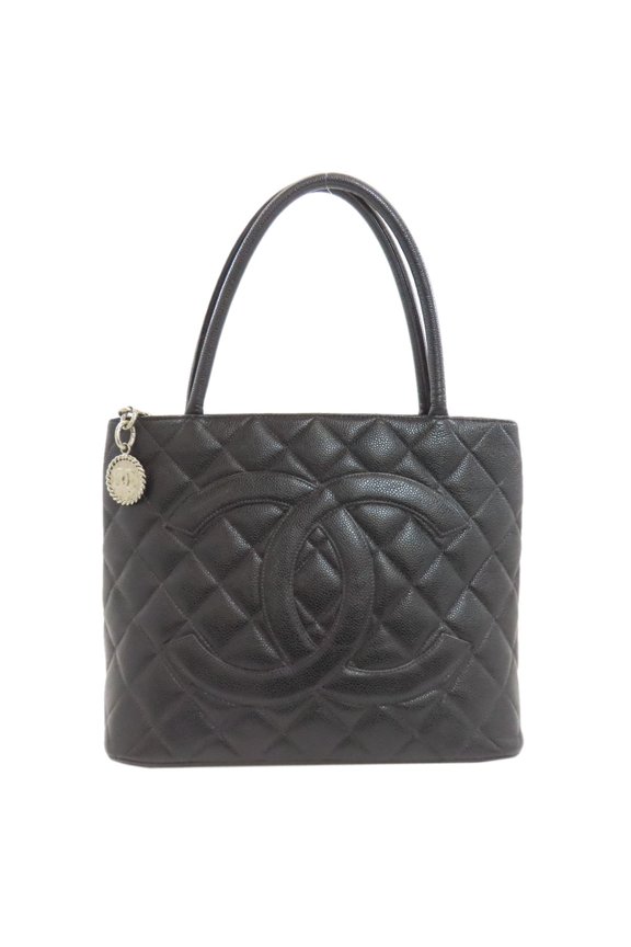 Pre-Owned Chanel Reissue Tote Bag, Silver Hardware, Grained Calfskin, Women's, CHANEL