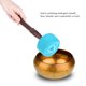 thumbnail image 4 of Singing Bowl Mallet Handmade Hard Wood Felted Striker Mallet Stick For Tibetan Buddhism Singing Bowl Light Blue ANGGREK Otros, 4 of 8