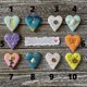 thumbnail image 4 of Corazón de bolsillo Joykith | Corazón de oración | Pequeño corazón de arcilla | Regalo inspirador | Contiene un mensaje de abrazo y piedras brillantes para mayor comodidad., 4 of 4