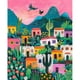 thumbnail image 3 of GATYZTORY Kit de pintura al óleo por números para bricolaje Paisaje rosa Pintura acrílica por números Pintura por números para bricolaje Arte de pintura sobre lienzo por números, 3 of 5