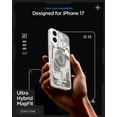 thumbnail image 2 of Funda MagFit Ultra Hybrid de Spigen para iPhone 17, transparente, 2 of 6