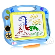 Magna Doodle for 1 2 3 4 Year Old Boys, Birthday Gift for 2 3 4 Year Old Boys, Doodle Toy for Age 1 2 3 Birthday Gift for 2 3 4 Year Old Boys Small Toys for Travel Blue