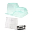 thumbnail image 4 of Camión de control remoto, cuerpo transparente, carcasa de cuerpo transparente, marco de carcasa de coche de control remoto, cubierta de carcasa de cam Baoblaze Cuerpo transparente RC, 4 of 8