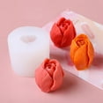 thumbnail image 6 of Silicone 3D Candle Soap Mould DIY Flower Candle Epoxy Mold Aroma Wax Soap Molds, 6 of 8