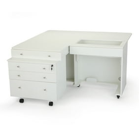 Kangaroo Aussie Ii Sewing Cabinet And Table W Lift 2 Finishes