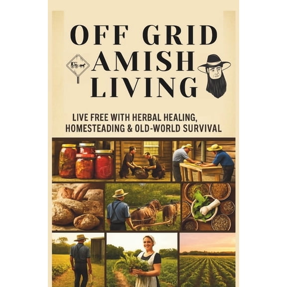 From Soil to Soul: Off-Grid Amish Living Live Free with Herbal Healing, Homesteading & Old-World Survival: Living Of, (Paperback)