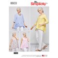 thumbnail image 1 of Patrones de simplicidad Simplicity Patterns  US8603A, 1 of 1