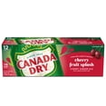 thumbnail image 5 of Canada Dry Caffeine Free Fruit Splash Cherry Ginger Ale Soda Pop, 12 fl oz, 12 Pack Cans, 5 of 10